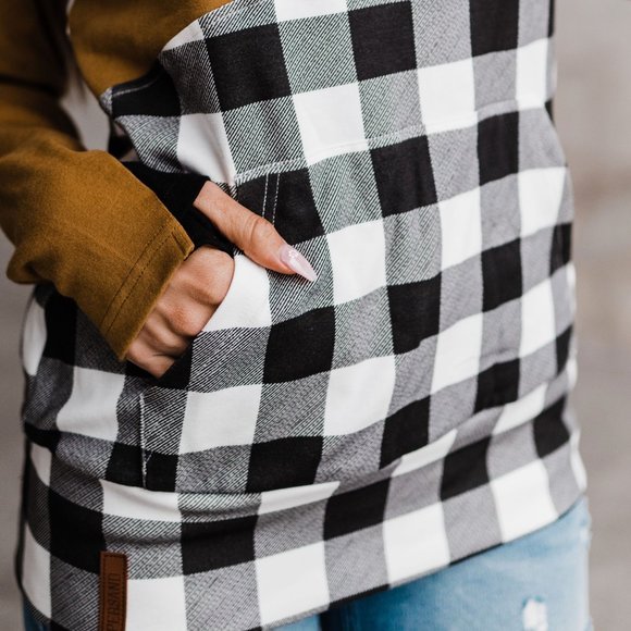 Ampersand Ave &Ave New Chapter Half Zip Hoodie - Picture 3 of 4